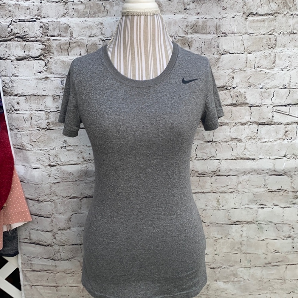 Grey Nike shirt